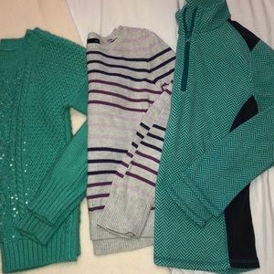Girls Sweater and Fleece Bundle